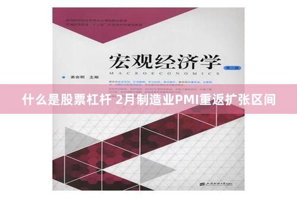 什么是股票杠杆 2月制造业PMI重返扩张区间